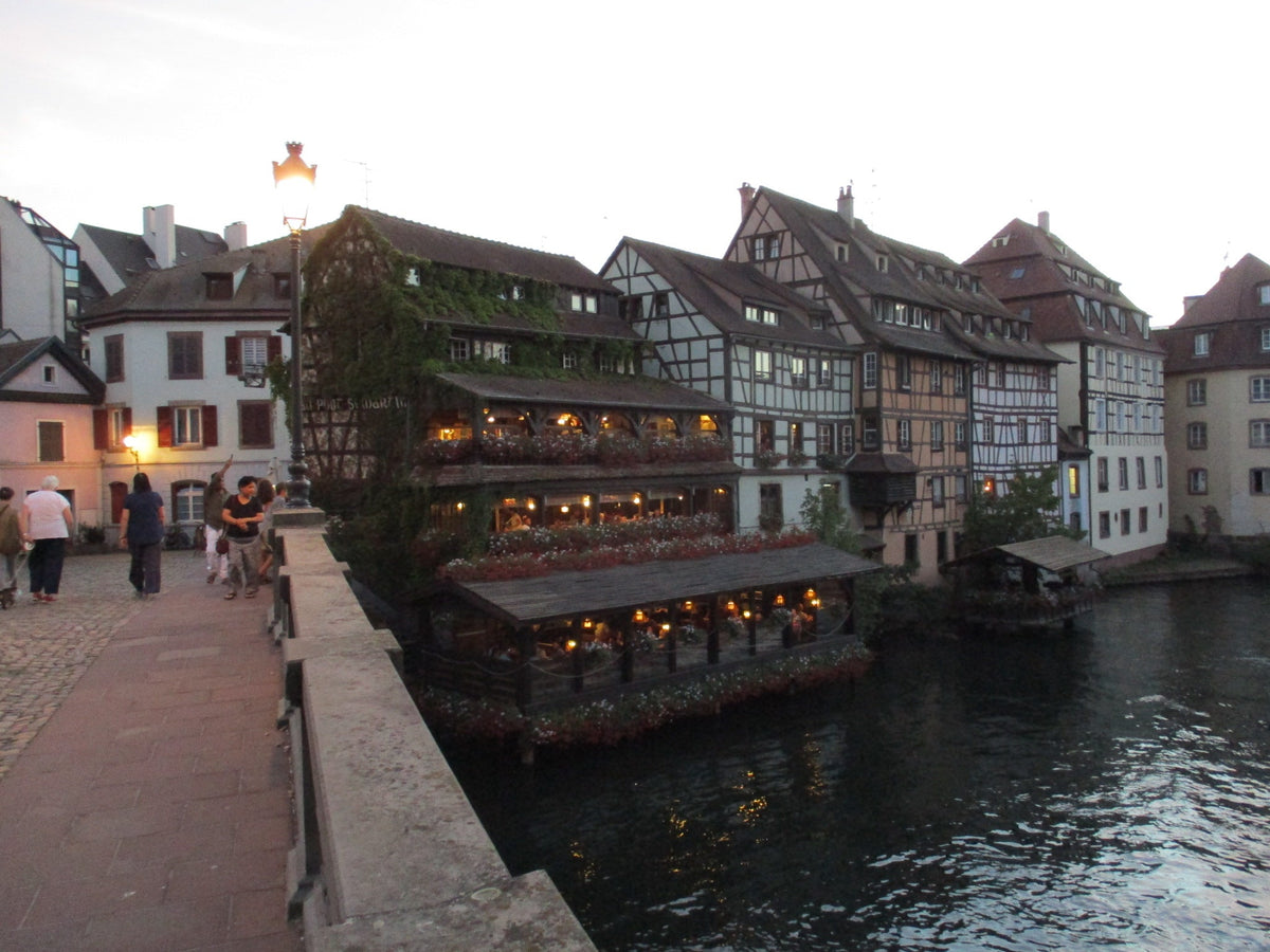 Traditional Winstub interior in Strasbourg